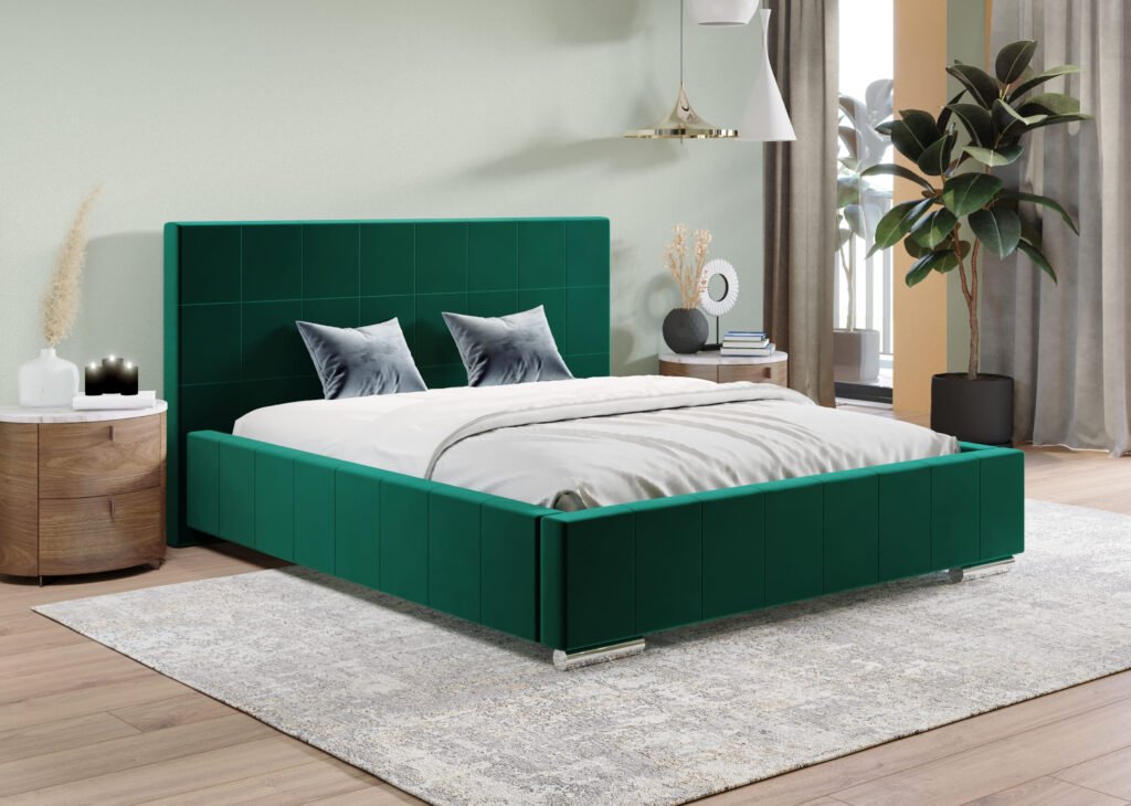 Łóżko tapicerowane LONGSTON (Kronos)