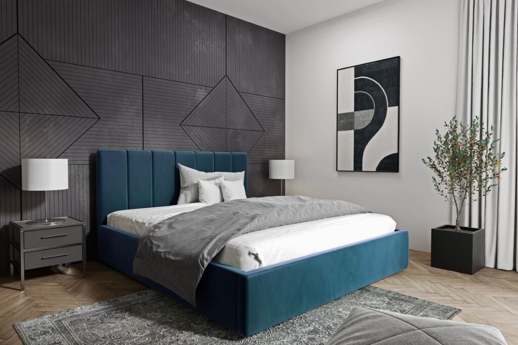 Łóżko tapicerowane ZONDA