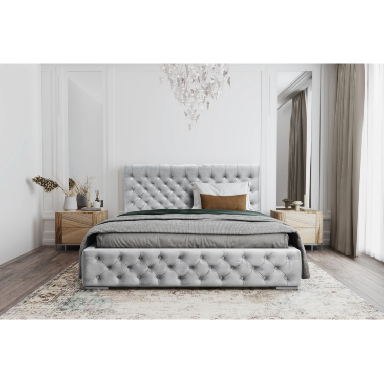 Łóżko tapicerowane