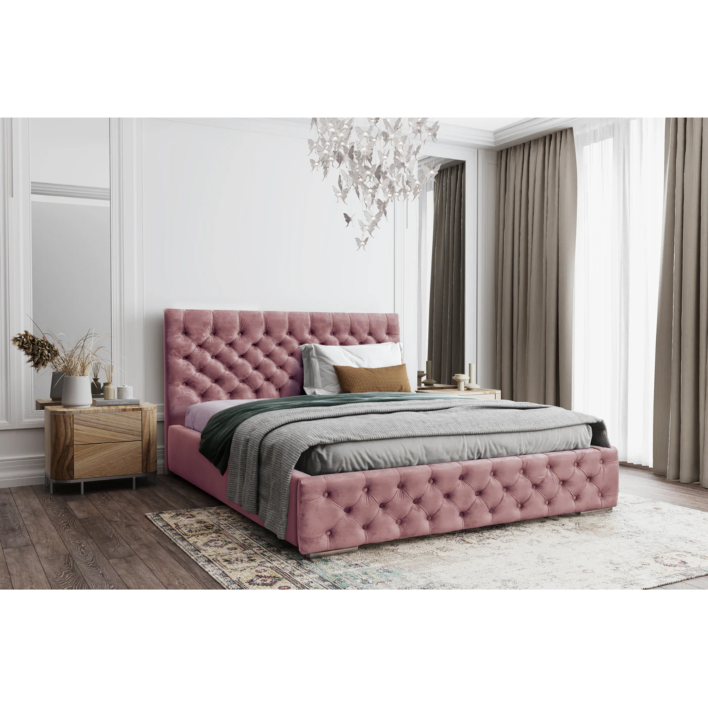 Łóżko tapicerowane