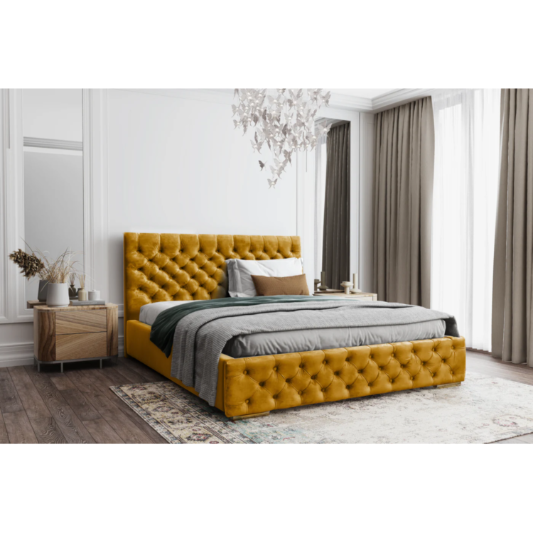 Łóżko tapicerowane