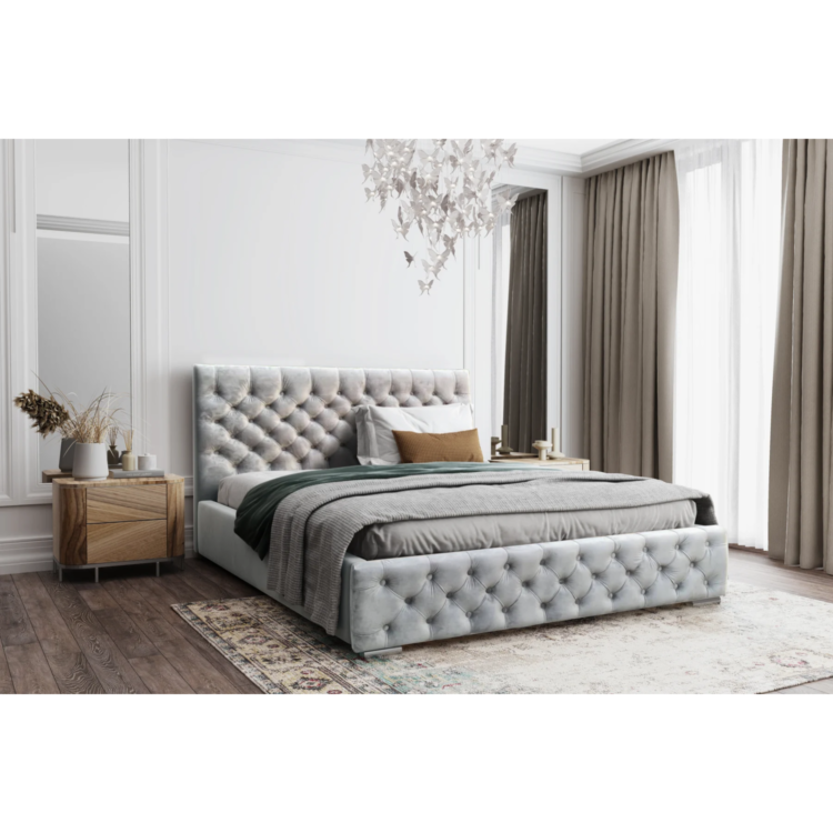 Łóżko tapicerowane