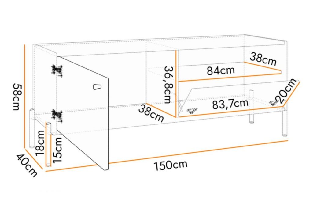 Szafka RTV FERIS 150