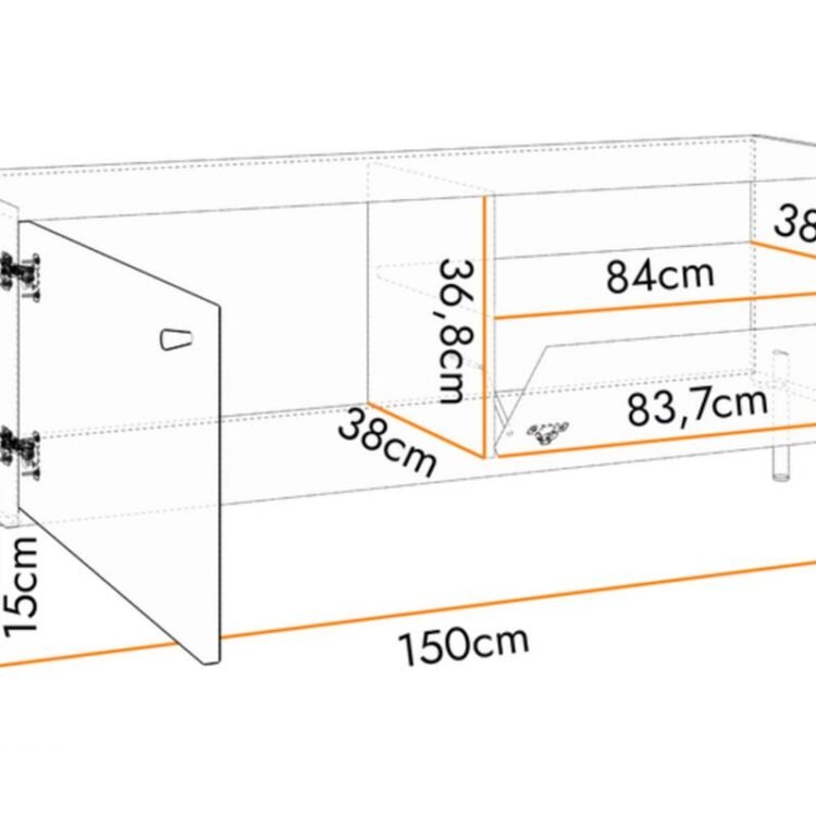 Szafka RTV FERIS 150