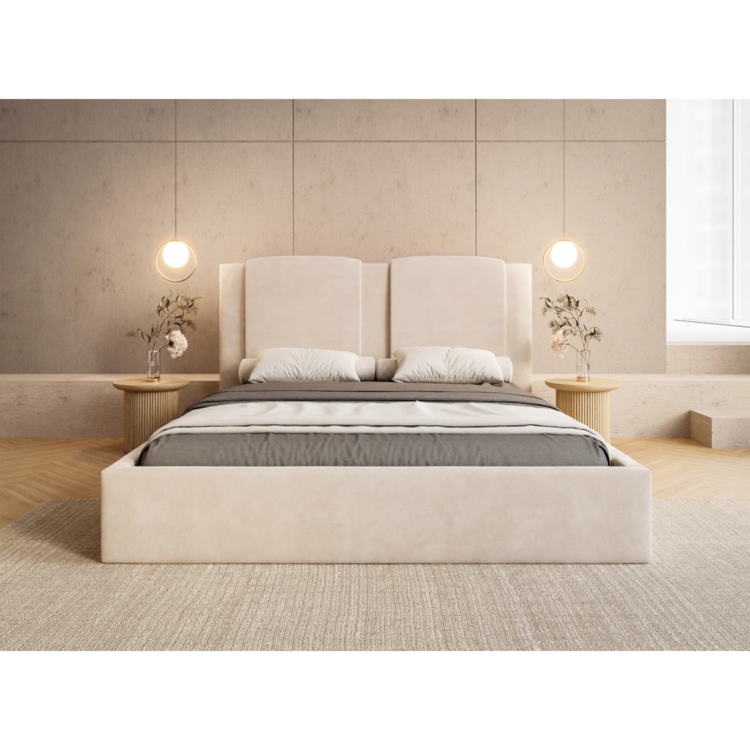 Łóżko tapicerowane