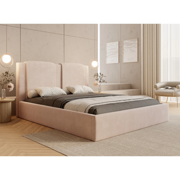 Łóżko tapicerowane