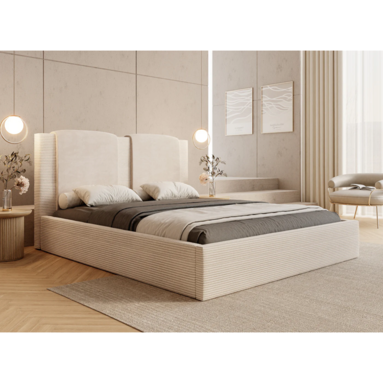 Łóżko tapicerowane