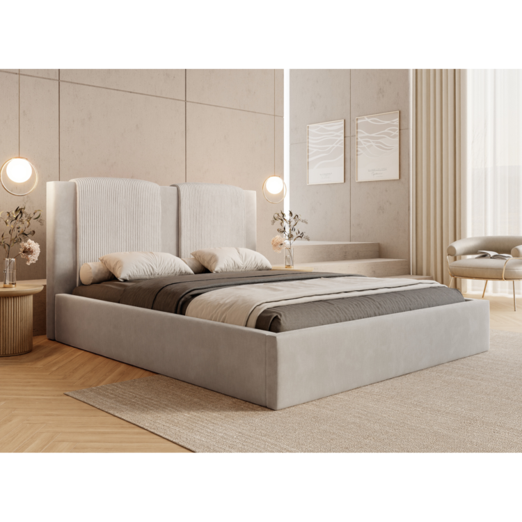 Łóżko tapicerowane