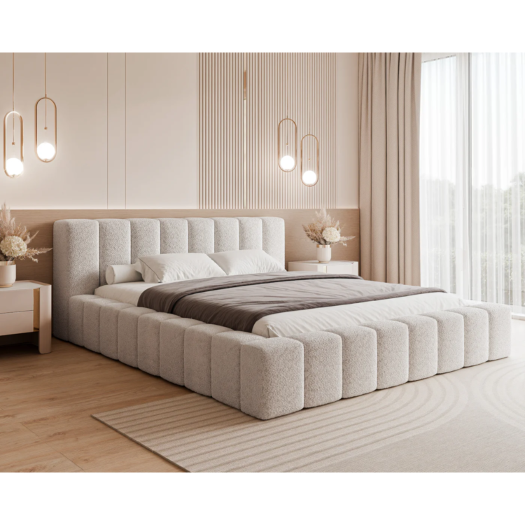 Łóżko tapicerowane