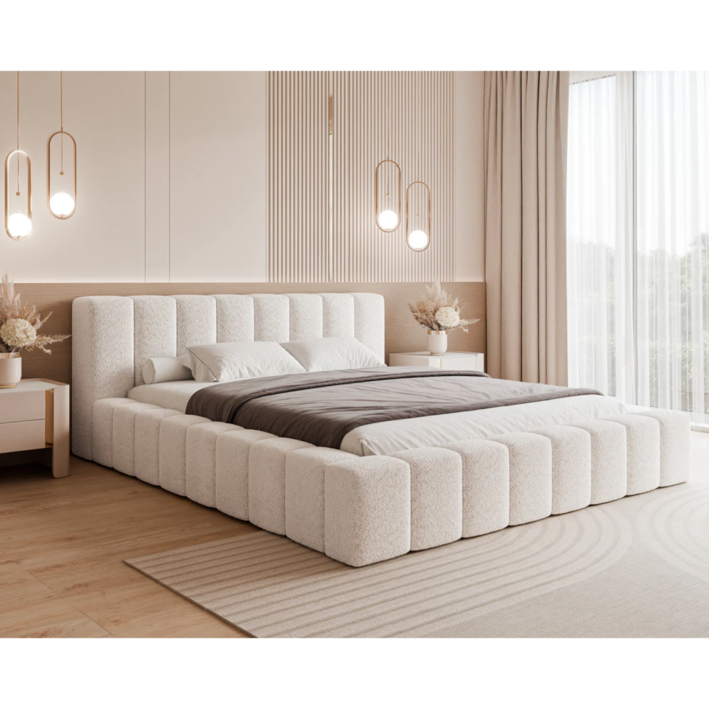 Łóżko tapicerowane