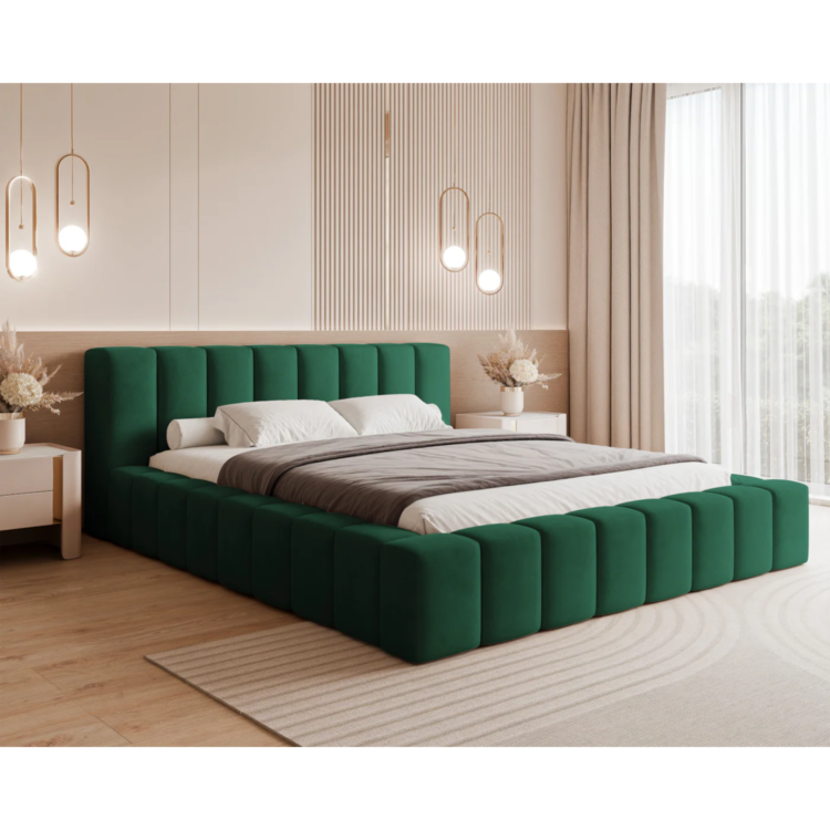 Łóżko tapicerowane