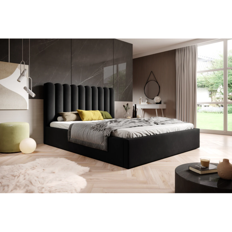 Łóżko tapicerowane