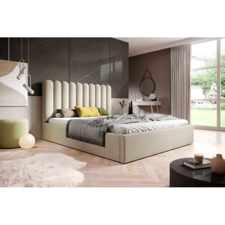 Łóżko tapicerowane