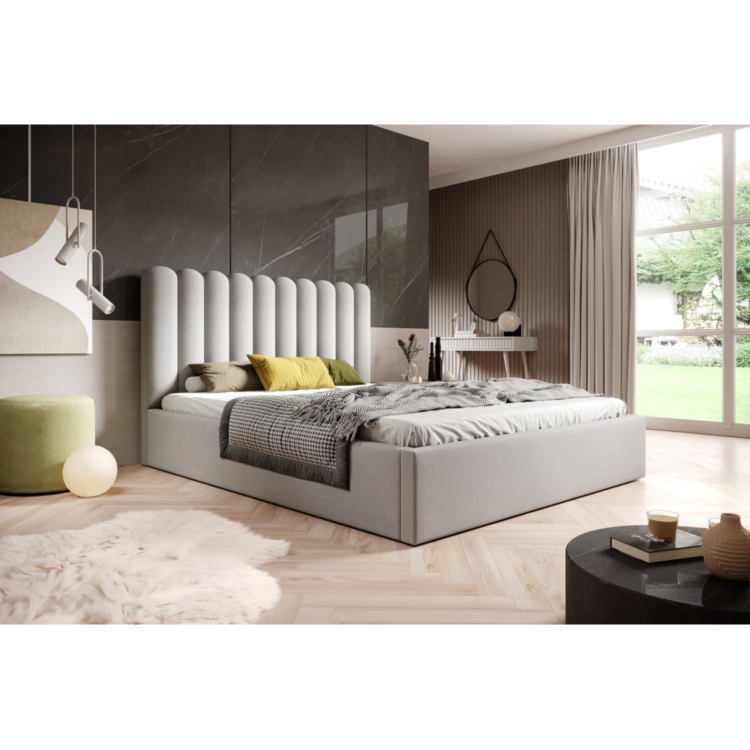 Łóżko tapicerowane