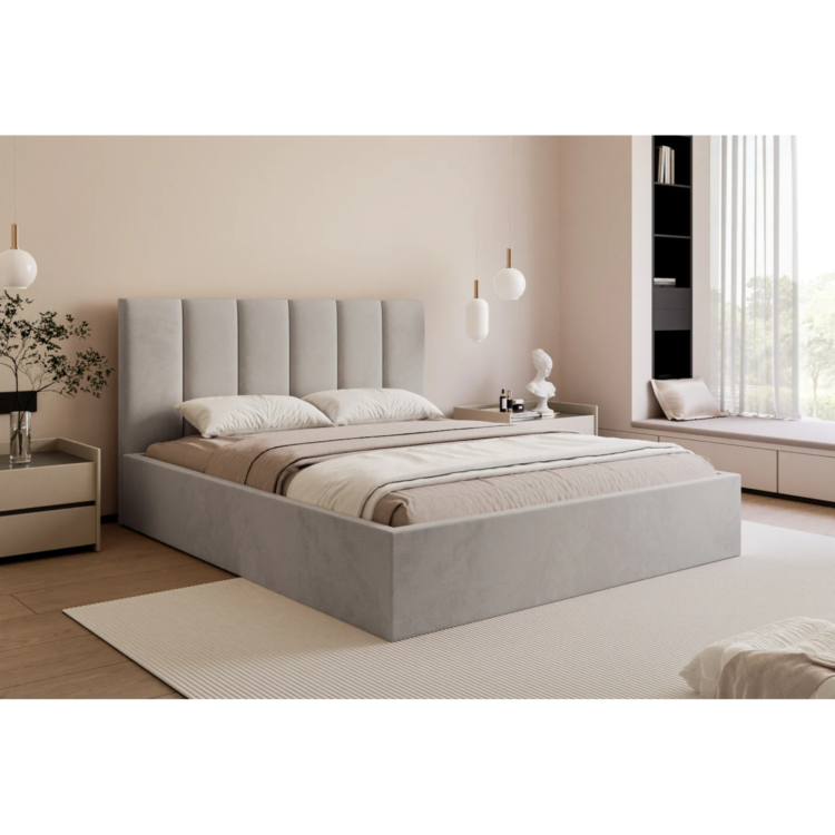 Łóżko tapicerowane