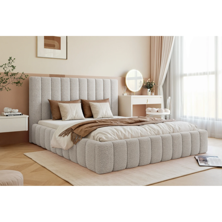 Łóżko tapicerowane