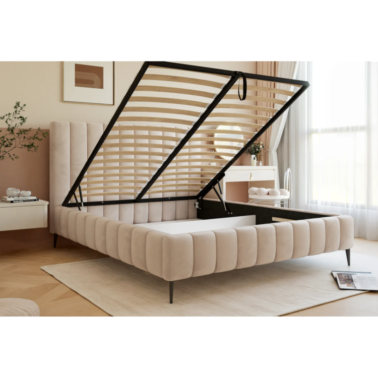 Łóżko tapicerowane