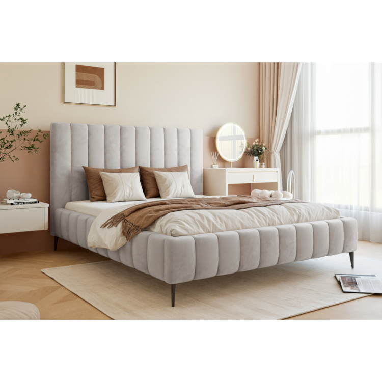 Łóżko tapicerowane