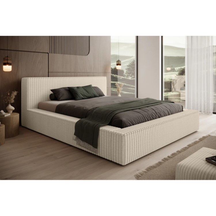 Łóżko tapicerowane