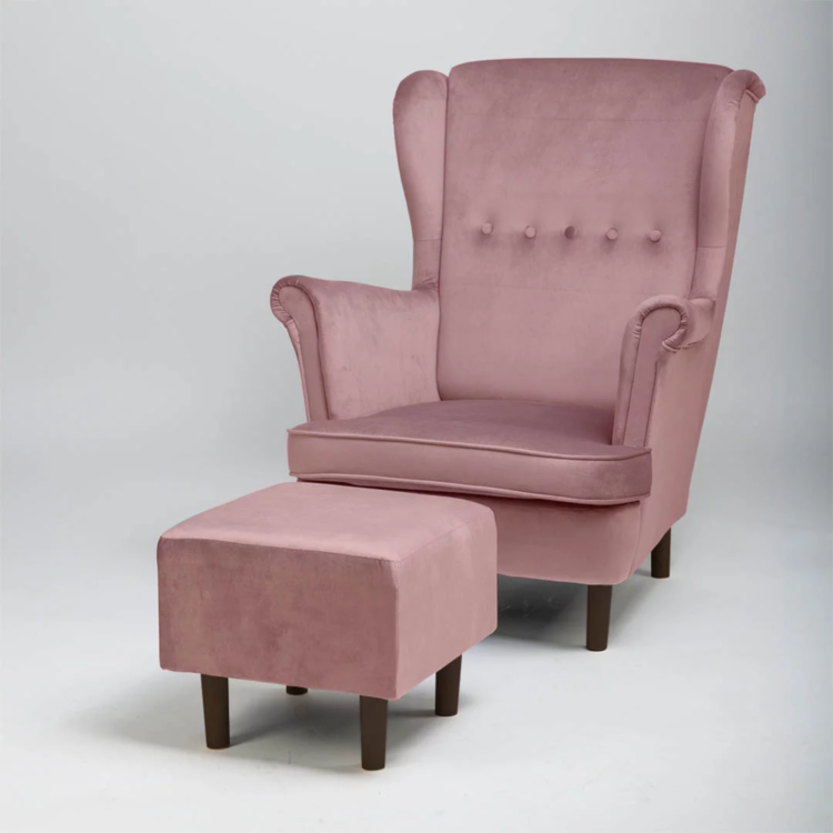 Fotel USZAK z podnóżkiem