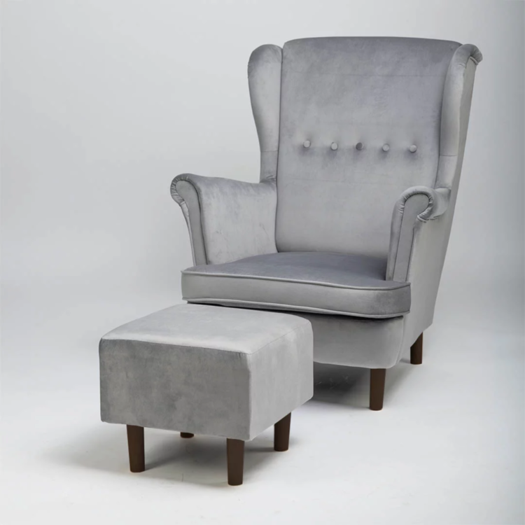 Fotel USZAK z podnóżkiem