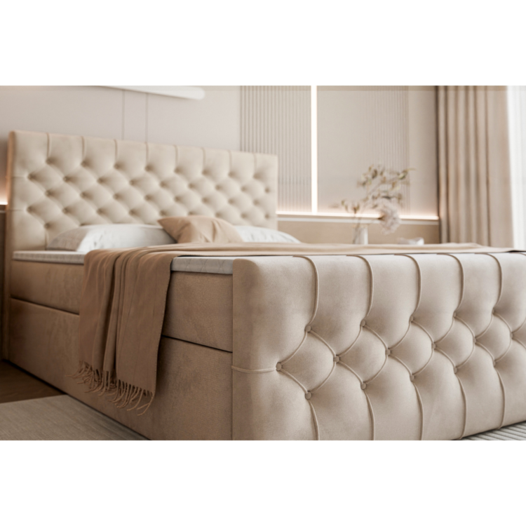 Łóżko kontynentalne BELVIA