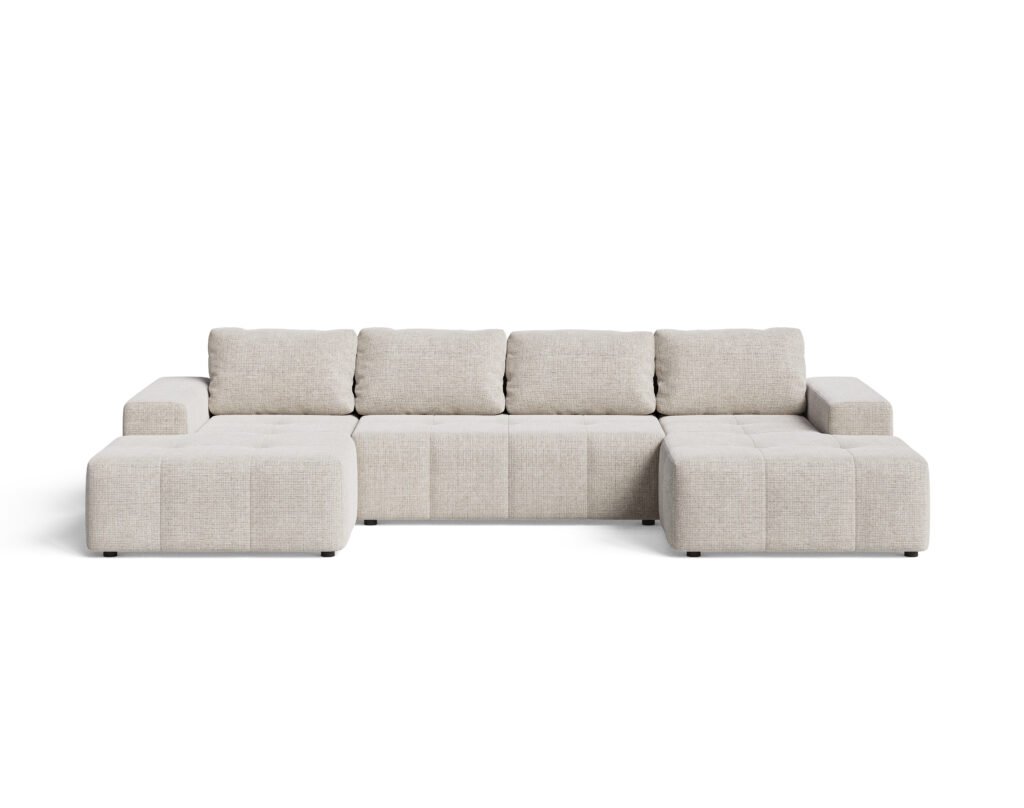 Duży narożnik w kształcie U BERGAMO