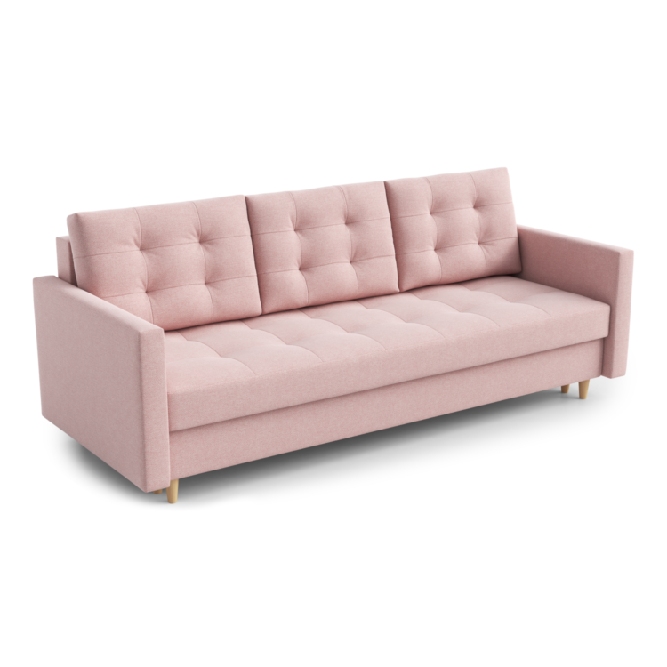 Sofa ARDEN Różowy (Malmo 61)