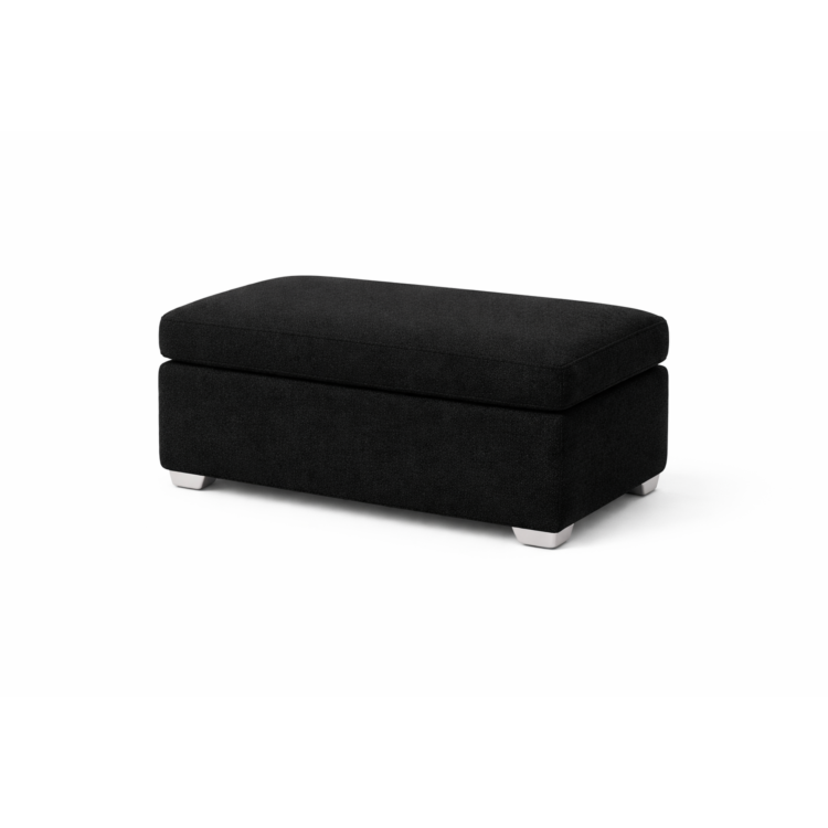 Pufa MODEL 1 60x40 - Czarny (Kronos 07)