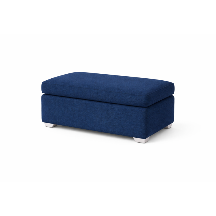 Pufa MODEL 1 60x40 - Granatowy (Kronos 09)