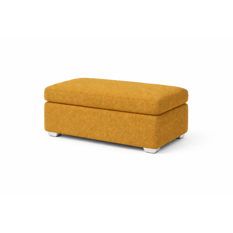 Pufa MODEL 1 60x40 - Musztardowy (Kronos 01)