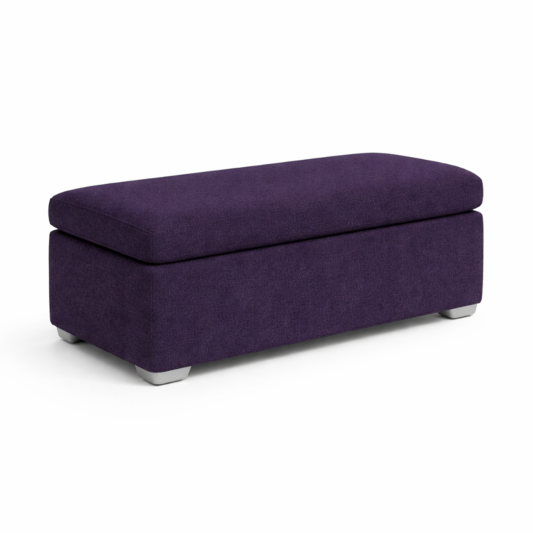 Pufa MODEL 1 70x30 - Fioletowy (Kronos 37)