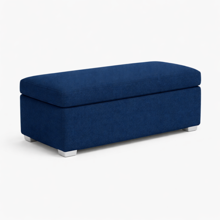 Pufa MODEL 1 70x30 - Granatowy (Kronos 09)