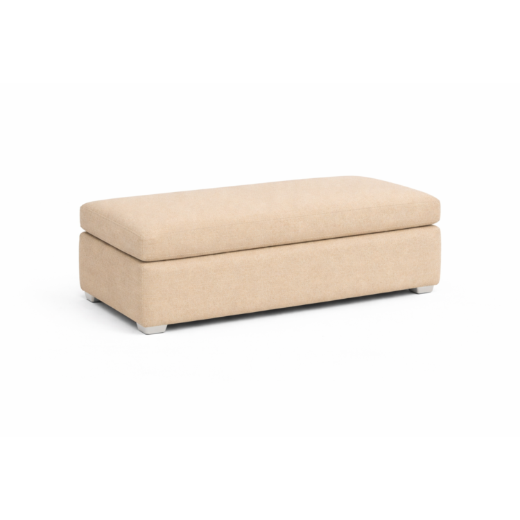 Pufa MODEL 1 80x40 - Beżowy (Kronos 35)
