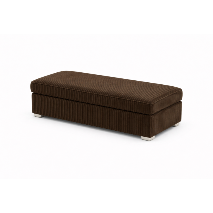 Pufa MODEL 1 80x40 - Czekoladowy (POSO 006)