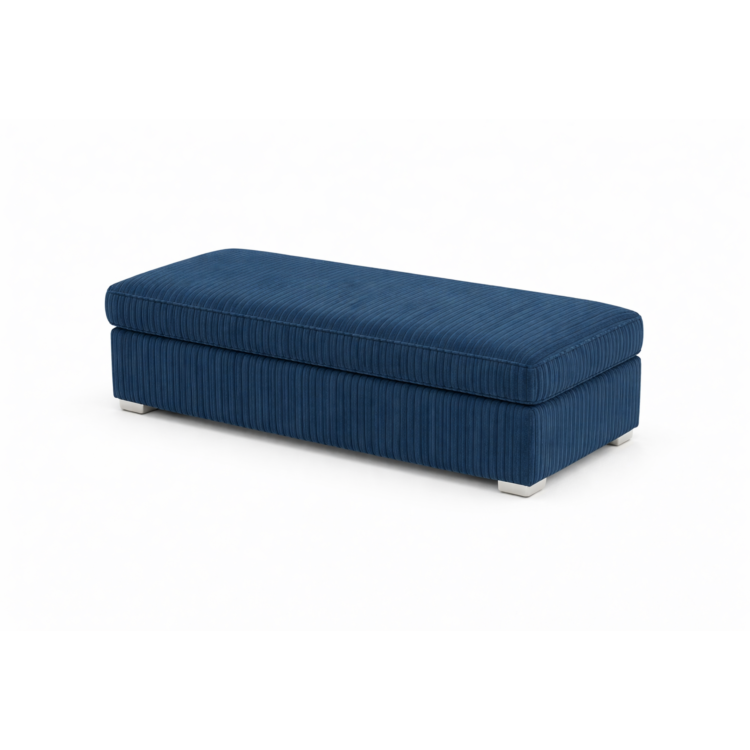 Pufa MODEL 1 80x40 - Granatowy (POSO 005)