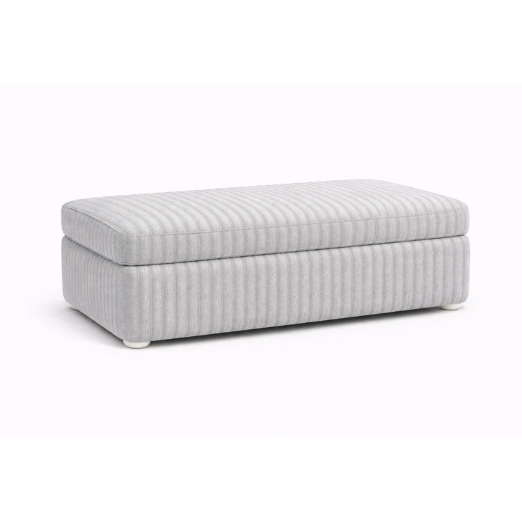 Pufa MODEL 1 80x40 - Szary (TILIA 86)