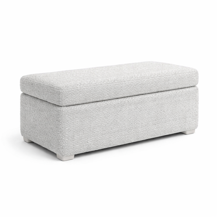 Pufa MODEL 1 I 70x30 - Jasny szary (Isabel 107)