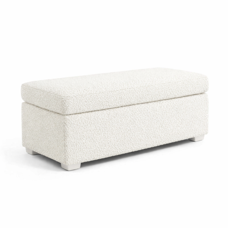 Pufa MODEL 1 I 70x30 - Śmietankowy (Isabel 101)