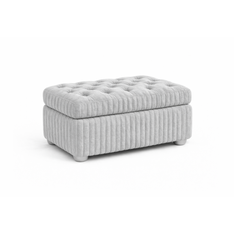 Pufa MODEL 2 60x40 - Szary (TILIA 86)