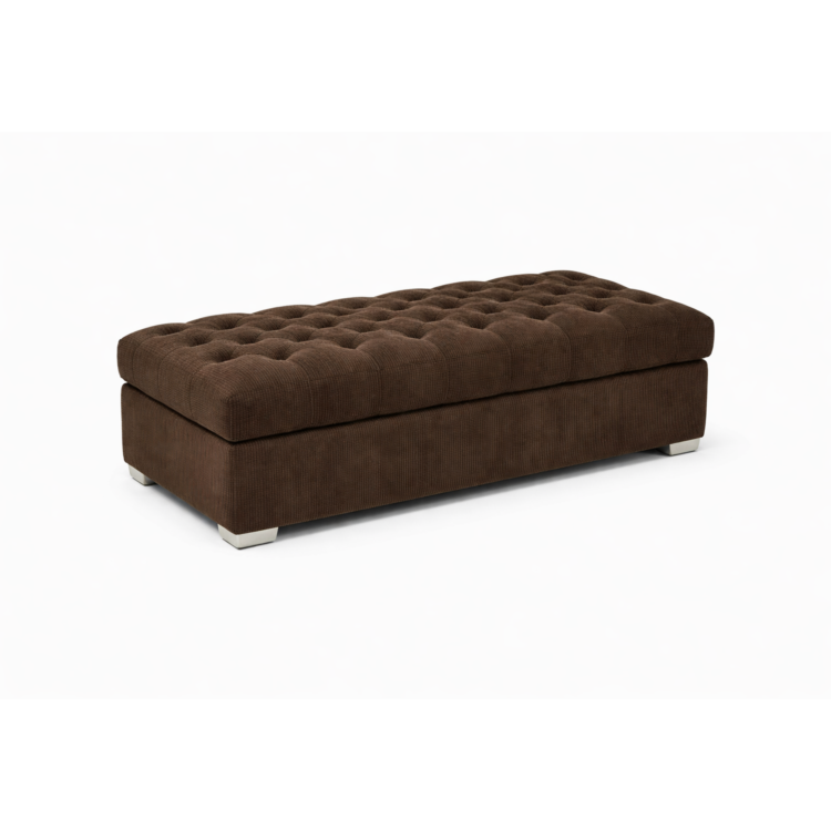 Pufa MODEL 2 80x40 - Czekoladowy (POSO 006)