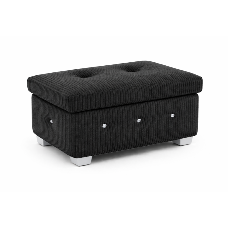 Pufa MODEL 3 60x40 - Czarny (POSO 135)