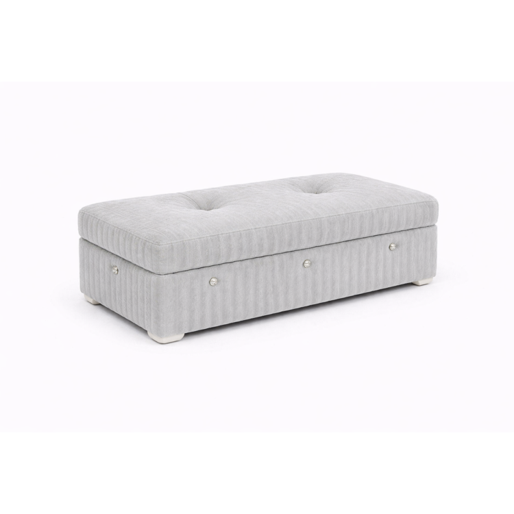 Pufa MODEL 3 80x40 - Szary (TILIA 86)